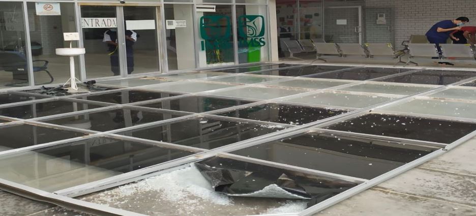 Kay deja afectaciones en clínica del IMSS