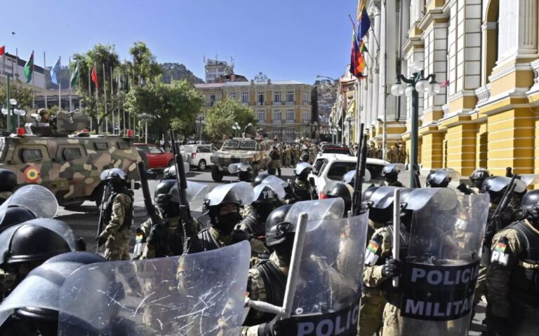 Intento de golpe de Estado en Bolivia genera horas de tensión política