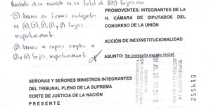 Oposición parlamentaria impugna reformas a leyes de Amparo y de Amnistía