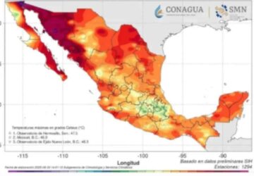 Sonora registró la temperatura más alta del país