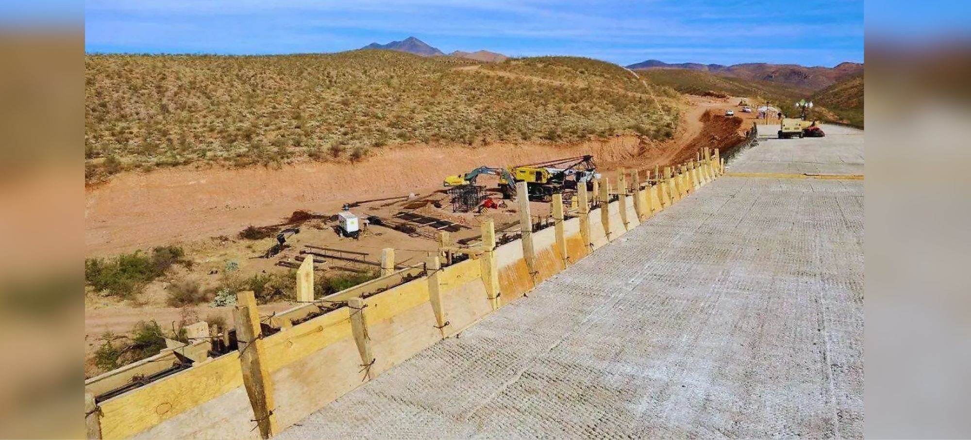 Carretera Bavispe- Nuevo Casas Grandes en Sonora lleva 80% de avance
