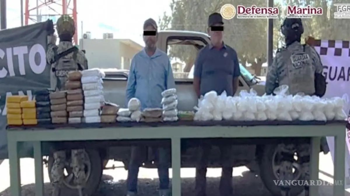 Autoridades federales aseguran 341 kilos de drogas en Sonora y Baja California
