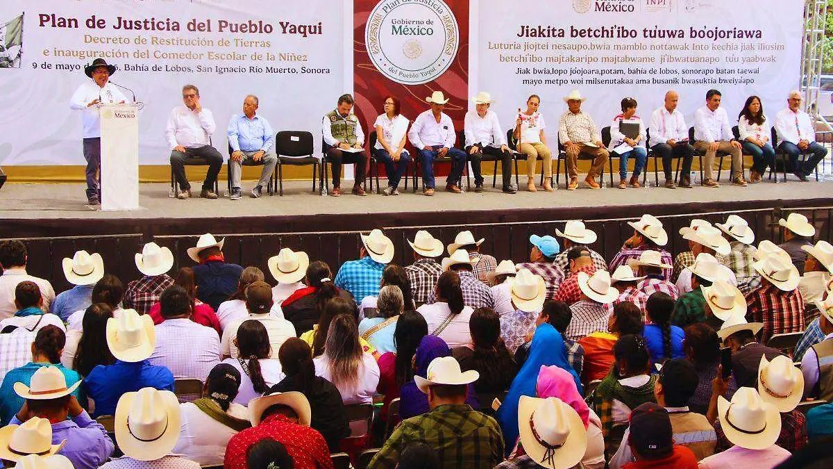 Planes de Justicia buscan ampliar atención a pueblos indígenas de Sonora